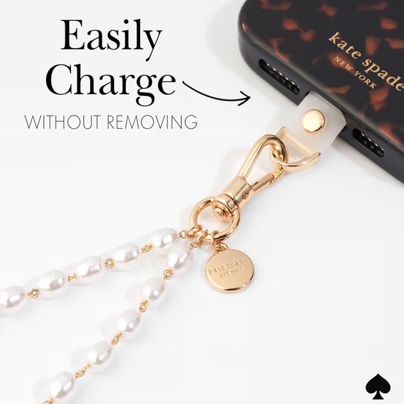 KATE SPADE PHONE CHARM WRISTLET - Picture 5 of 13